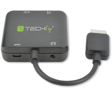 Techly Extractor HDMI Audio Stereo/Audio 5.1 Channel 4K 3D IDATA HDMI-VGA8