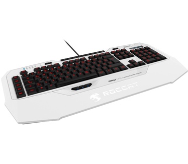 Roccat Isku FX White Multicolor Gaming Keyboard, US Layout