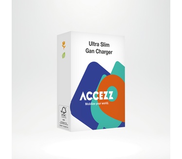 Accezz Ultra Slim GaN Charger 30W - USB-A + USB-C