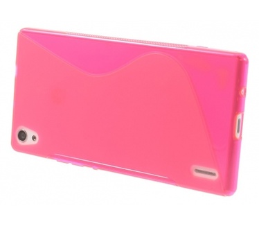 Kees S-line Gel Hoesje Huawei Ascend P7 - Roze