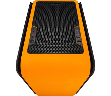 Aerocool DS Cube Orange/Black Windowed