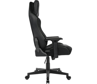 L33T Gaming Chair E-Sport Pro limited Edition - PU Lederen Gamingstoel, Class-4 gasveer - zwart