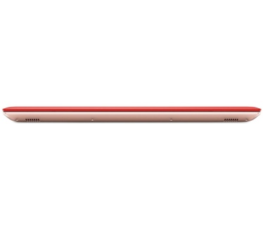 Lenovo IdeaPad 320-15AST (80XV00LAMB, Azerty toetsenbord, Rood)