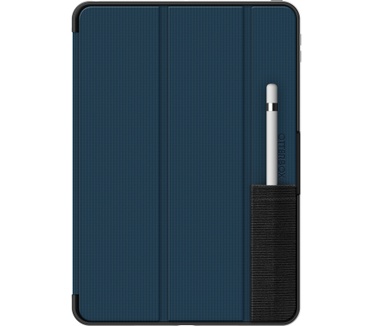 Otterbox OtterBox Symmetry Folio-hoes voor iPad 7th/8th/9th gen, schokbestendig, valbestendig, dunne beschermende folio-hoes, getest volgens militaire standaard, Blauw