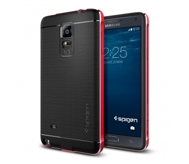 Spigen Case Neo Hybrid Metal Samsung Galaxy Note 4 SGP11180 (Metal Red)