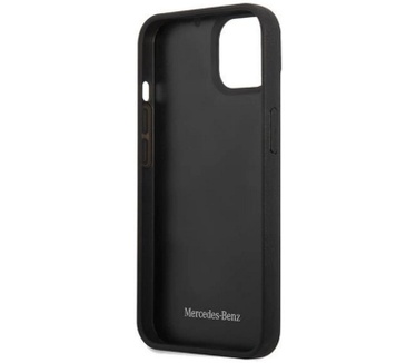 Mercedes-Benz Carbon Back Case - Apple iPhone 15 (6.1") - Zwart Zwart