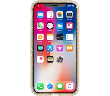 Speck Presidio Clear + Glitter iPhone XS / X (iPhone XS / X) Transparant