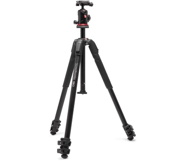 Manfrotto 190X AS alu tripod kit with Ball Head