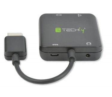 Techly Extractor HDMI Audio Stereo/Audio 5.1 Channel 4K 3D IDATA HDMI-VGA8