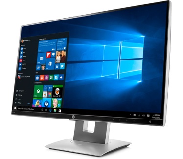 HP EliteDisplay E230t Zilver, Zwart