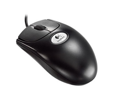 Logitech Premium Optical Wheel Mouse (Zwart)