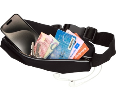 Mobiparts Comfort Fit Sport Belt Apple iPhone 15 Pro Black