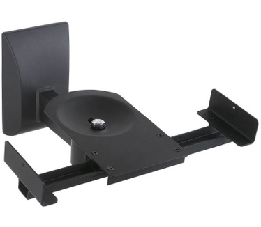 Techly Couple Speakers Wall Brackets up to 25kg Black ICA-SP SS201