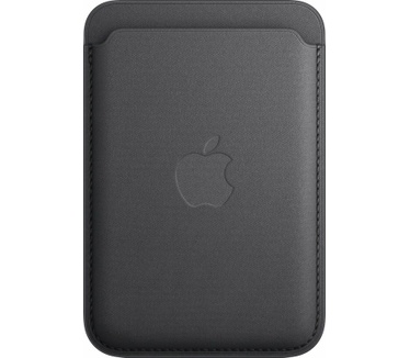 Apple FineWoven kaarthouder met MagSafe voor iPhone - Zwart (iPhone 12 en nieuwer)