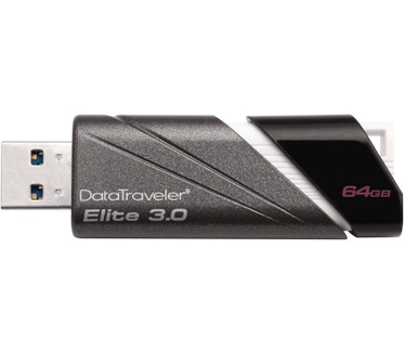 Kingston DataTraveler Elite 3.0 64GB Zwart