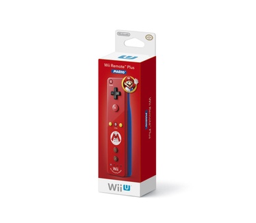 Nintendo Remote Plus Mario Edition Rood, Wii U