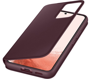 Samsung Galaxy S22 Smart Clear-View Cover Rood