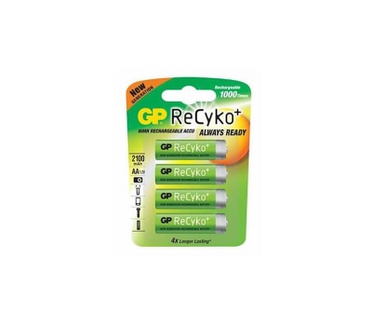 GP Recycko NiMH AA 2100 mAh 4x