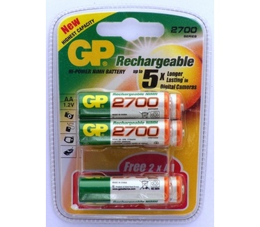 GP GP 4+2 AA NiMH 2700mAh 1.2V