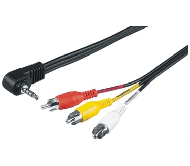 M-Cab 3.5mm - 3x RCA M/M 1.5m