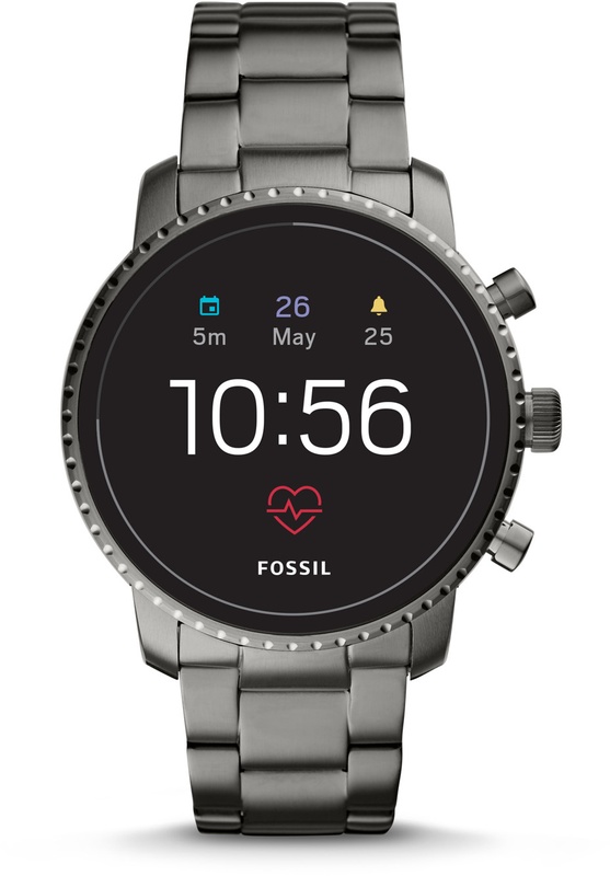 fossil ftw4016 explorist hr braun
