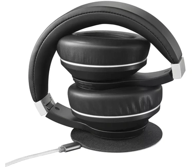 Hama Bluetooth-hoofdtelefoon "Passion Voyage" (Over Ear hoofdtelefoon, ruisonderdrukking, draadloos opladen, hoofdtelefoon met microfoon, met touch-functie, bluetooth-hoofdtelefoon, oorkussens) zwart