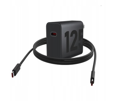 Motorola TurboPower 125W Thuislader met USB Type-C Kabel - Zwart