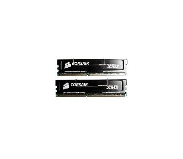 256MB x 2 (512MB) PC3200 DDR, CL2 (Corsair TWINX512-3200LL)