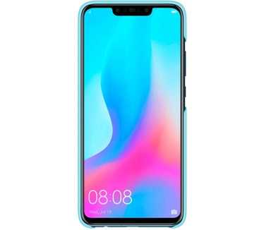 Huawei Origineel Single Color Case voor Nova 3 - Blauw  Blauw