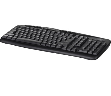 Activejet Activejet K-3113 toetsenbord USB QWERTY US International Zwart