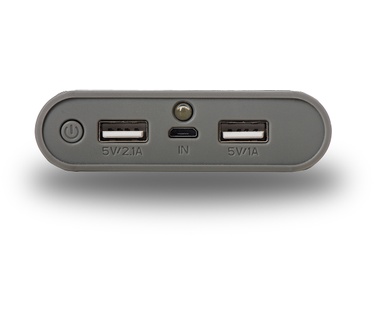 Azuri Power Bank 10000 mAh - zwart