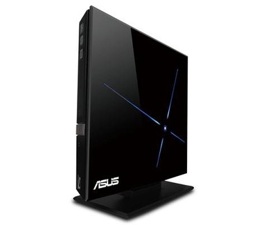 Asus SBC-06D1S-U (5x, dual-layer, slimline, Zwart, Retail)