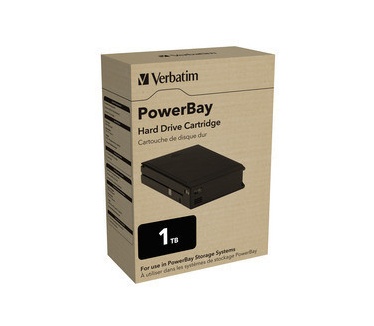 Verbatim Hard Drive Cartridge (voor PowerBay) 500GB Zwart