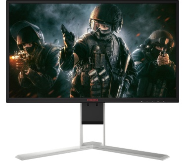 AOC AGON AG251FG Zilver, Zwart