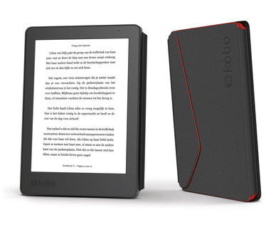 Kobo Aura (v2) Sleep Cover Rood