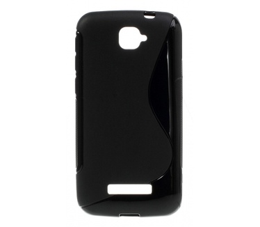 Kees S-line Gel Hoesje Alcatel One Touch Pop C7 - Zwart