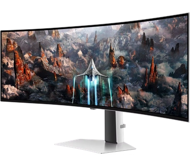 Samsung Odyssey OLED G9 3SC 49 Inch DQHD 240Hz Gaming Monitor LS49CG934SUXEN Zilver