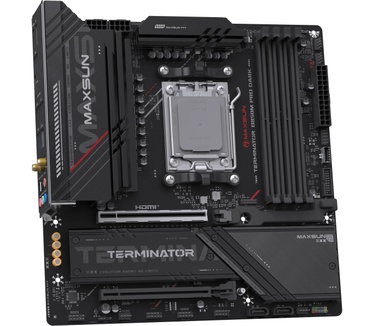 Maxsun MS-Terminator B850M PRO DARK WIFI socket AM5 moederbord