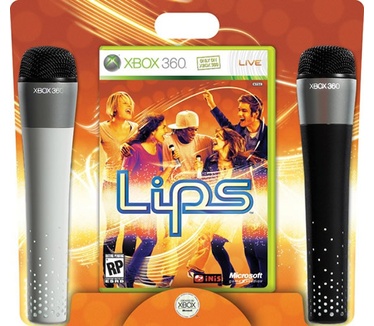Lips + Microfoons Met Motion Sensor, Xbox 360