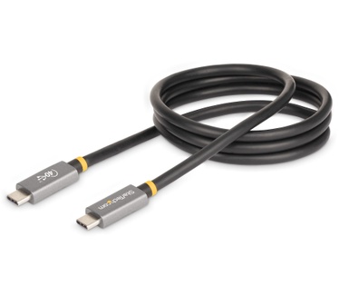 Startech.com 1m USB4 Kabel, USB-IF Gecertificeerde USB-C Kabel, 40 Gbps, USB Type-C Data Transfer Kabel, 100W Power Delivery, 8K 60Hz, Compatibel met Thunderbolt 4/3/USB 3.2