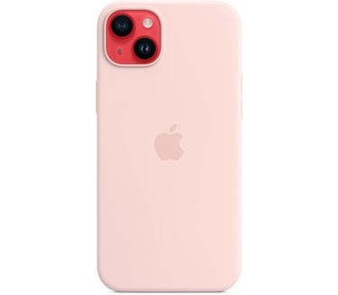 Apple Siliconenhoesje met MagSafe voor iPhone 14 Plus - Kalkroze (iPhone 14 Plus) Roze