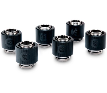 EK Water Blocks EK-ACF Fitting 10/13mm - Black (6-pack)