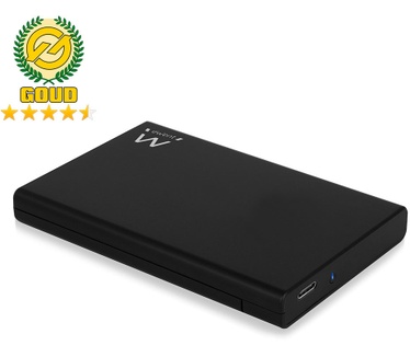Ewent USB-C 3.2 Gen2 Schroefloze 2.5 inch SATA HDD/SSD behuizing Zwart