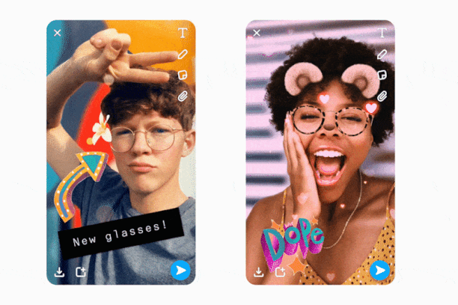 Snapchat 3d-selfies