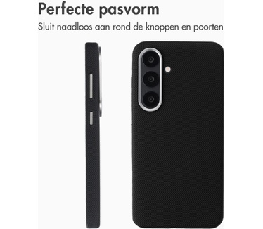 Accezz Mesh Backcover met MagSafe voor de Samsung Galaxy S25 / S24 - Zwart