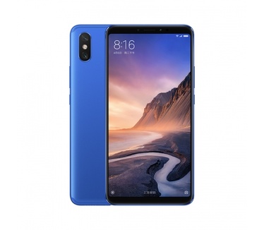 Xiaomi Mi Max 3, 4GB ram Blauw