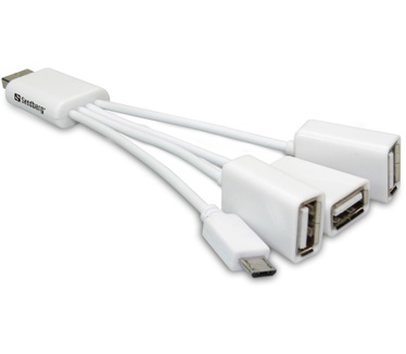 Sandberg USB Hub with SmartPhone Sync