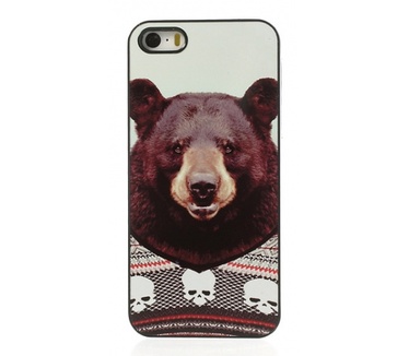 Kees KEES Hardcover Hoesjes Apple iPhone 5S - Beer