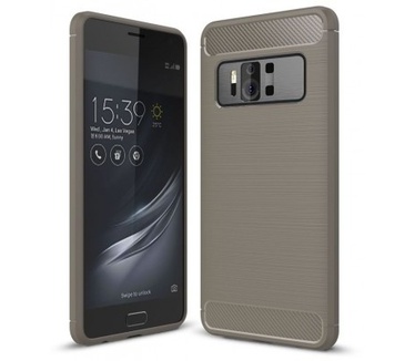 qMust Asus Zenfone AR ZS571KL Rugged TPU Hoesje Grijs