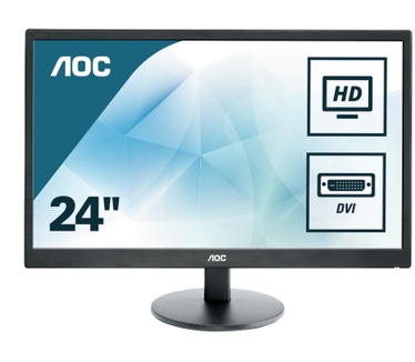 AOC M2470SWD2 Zwart